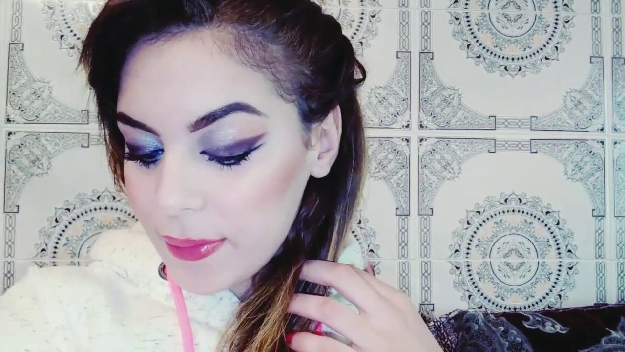 مكياج سموكي آسود ثابت لكل السهرة بطريقة سهلة جد جدااب 💓